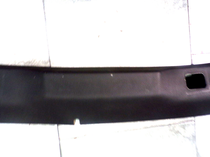 Cargue la imagen en el visor de la galería, 05-13 Corvette C6 Interior Windshield Header Trim Molding EBONY 5838-J
