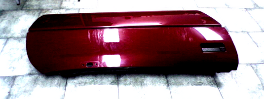 90-96 Corvette C4 Passenger side Door Shell Burgundy 6750-S